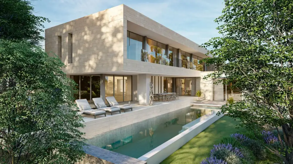 Villa Camoján Costa del Sol render
