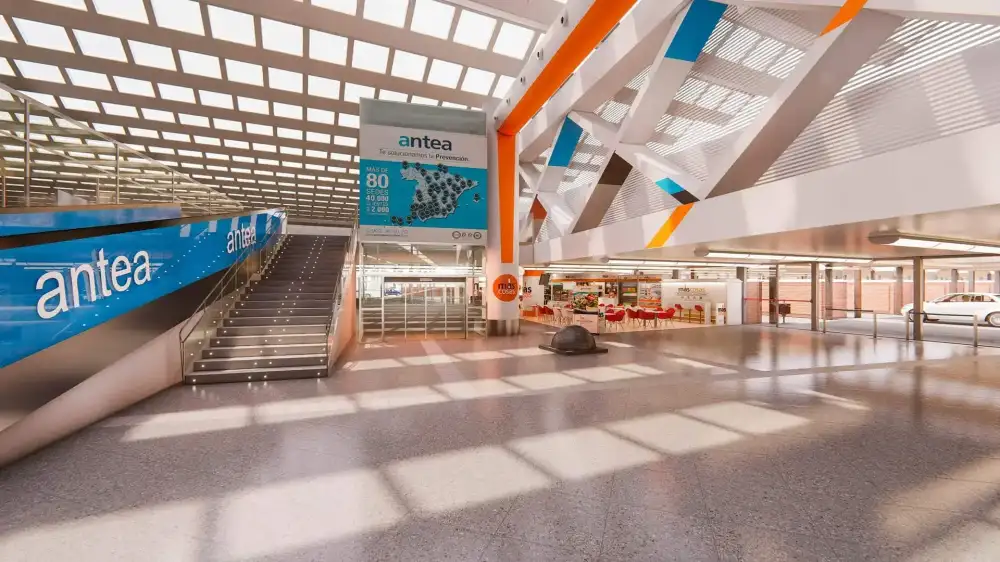 Kiosko licitación render