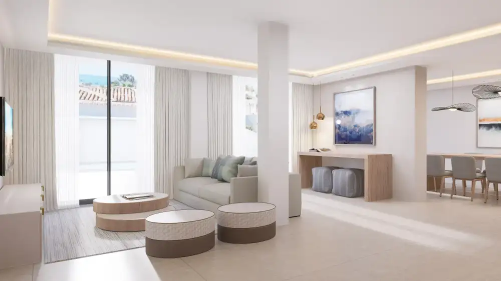 Orquídea interior render