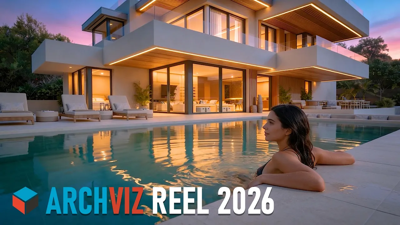 Viseni — Architectural 3D Visualization Showreel